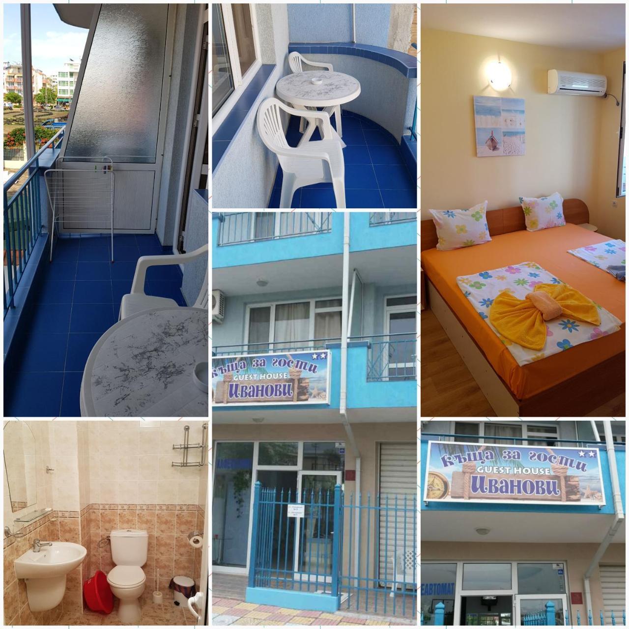 Ivanovi Guest House Приморсько Екстер'єр фото